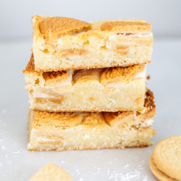 Kokos oreo blondies