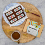 Brownies.nl logo brownies op dienblad