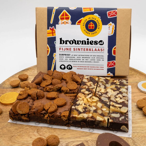 Brownies.nl Sinterklaas Box 12 brownies
