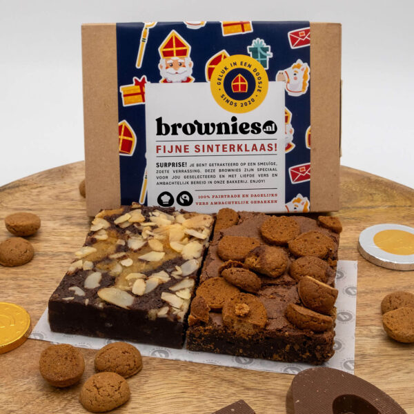 Brownies.nl Sinterklaas Box 6 brownies