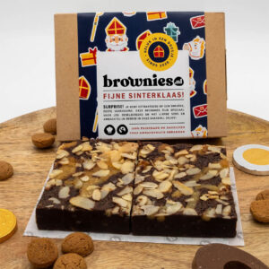 Brownies.nl Speculaas Sinterklaas Box 6 brownies