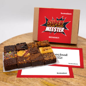 Brownies.nl Super meester bedankt