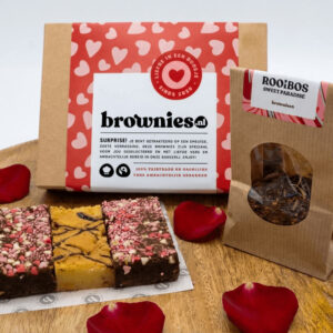 Brownies.nl Valentijn theebox met rooibos thee