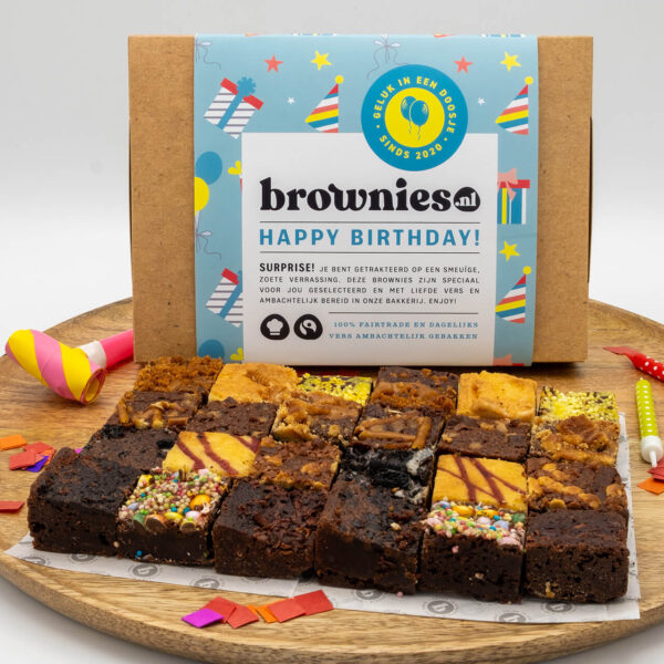 Brownies.nl verjaardagsbox groot