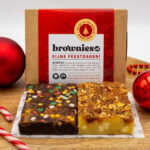 Kerst Brownie Box met blondie Brownies.nl