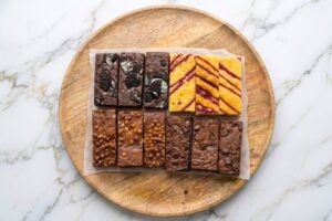 brownie box met 4 verschillende smaken