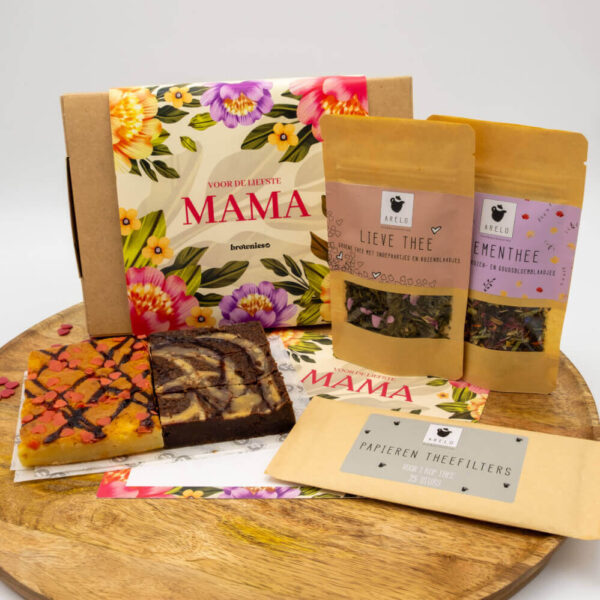 Brownies.nl Moederdag deluxe thee box