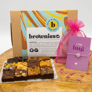Brownies.nl box met rozenkwarts hart armband