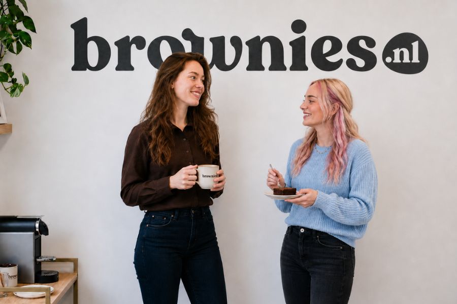 onze collegas bij brownies.nl