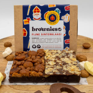 Brownies.nl Sinterklaas brownies kleine box