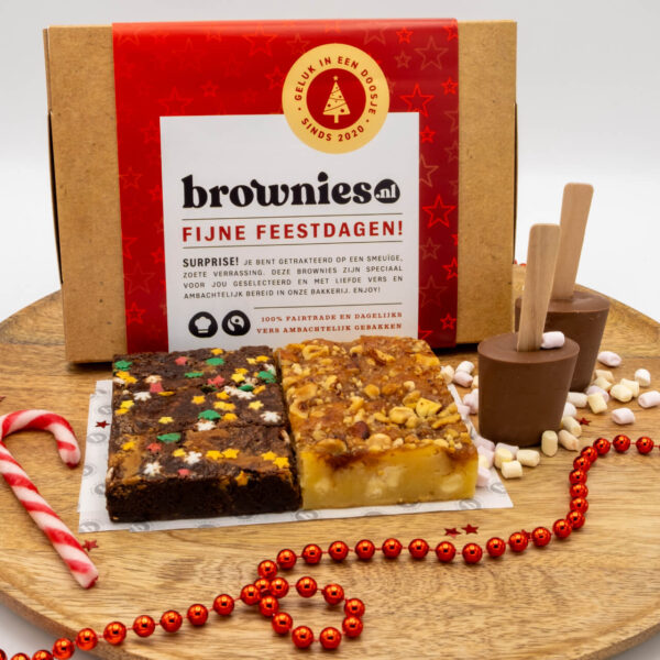 Kerst Hot Chocolate Box Brownies.nl