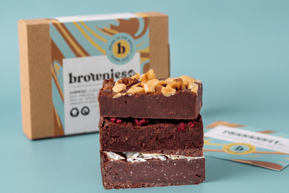 Vegan brownies voor Wereld Veganisme Dag